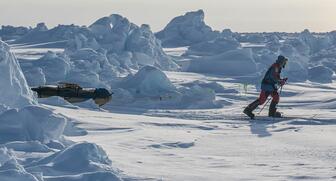 Eric Larsen and his trekking partner Ryan Waters are two of fewer than 50 people to make an unaided, unsupported trek from the northernmost point of North American to the North Pole, a journey of some 480 miles across difficult terrain in sub-zero temperatures. 20161006_Larsen-main.jpg