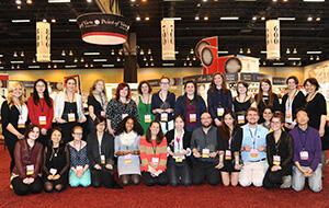 The participants and winners of the 2014 SCAD Student Design Competition at the Atlanta Jewelry Show. 032114_SCAD-Article.jpg