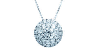 A pendant from Fantasy Diamond Corp.’s Endless Diamond collection 20180815_Endless-Diamond.jpg