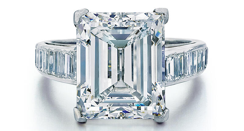 When the 7.45-carat ring Donald Trump proposed to Marla Maples with went up for auction in June 2000, it sold for $110,000. It’s expected to garner nearly three times that when it hits the auction block again later this month. 20160615_Trump-diamond.jpg