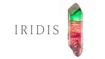 Iridis logo and tourmaline 