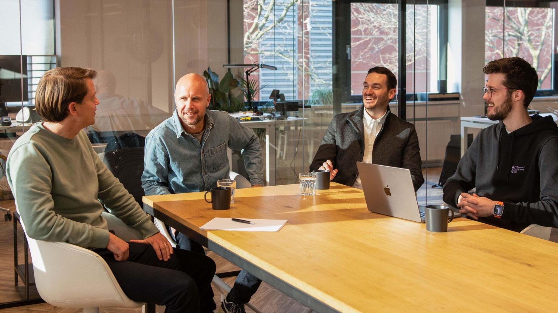 Nivoda executive team at table