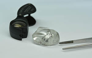 This Type II, D color, 198-carat rough diamond sold for $10.6 million, or $53,746 per carat, at the September tender for the Letšeng mine. 080614_198Carat-Article.jpg