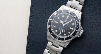 This is the Rolex Submariner Ref. 5513 that, it is believed, Steve McQueen gave as a gift to his longtime stuntman Loren Janes. The watch has been withdrawn from Phillips’ upcoming auction due to the objections of the late actor’s family. 20180618_McQueen-face.jpg