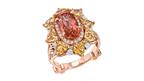 The Twilight Garden Imperial Topaz Ring