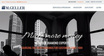 A screenshot of the M. Geller website, which was redesigned with improved functionality and new services and programs. 20170314_M-Geller-website.jpg