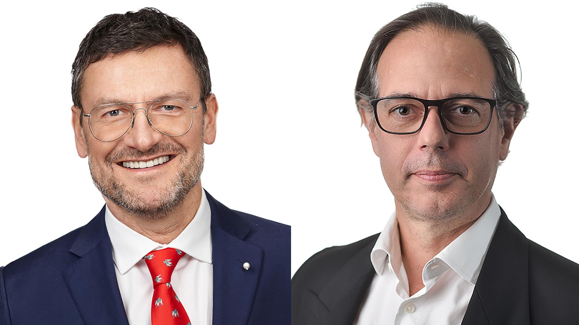 Huw Daniel and Tim Schlick