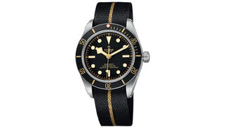 With its small size and vintage details, the new Tudor Black Bay Fifty-Eight pays homage to the brand’s first dive watch, which came out in 1958. 20180330_Tudor-Black-Bay-58.jpg