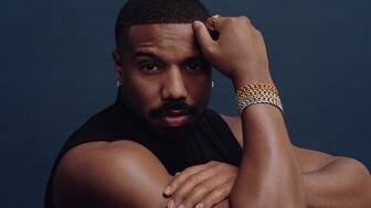 Michael B. Jordan David Yurman high jewelry campaign