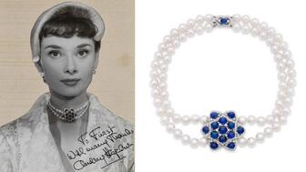 Audrey Hepburn Roman Holiday necklace 
