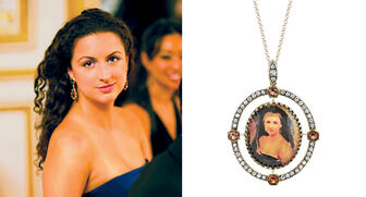 Melissa Spencer, the 2016 Carelle-WJA Grant winner, is putting herself on the map with a line of modern-yet-personal jewelry using proprietary Spencer Portrait gemstones, as seen in her self-portrait pendant at right. 20160825_Melissa-Spencer.jpg