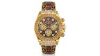 Elton John’s leopard print Rolex Daytona watch