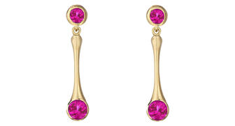 These are the red spinel earrings from Carelle that Jewelers of America is offering in its “Spectacular Spinel” jewelry giveaway, which is designed to drive consumer awareness of the gemstone. 20160802_JA-Spinel.jpg