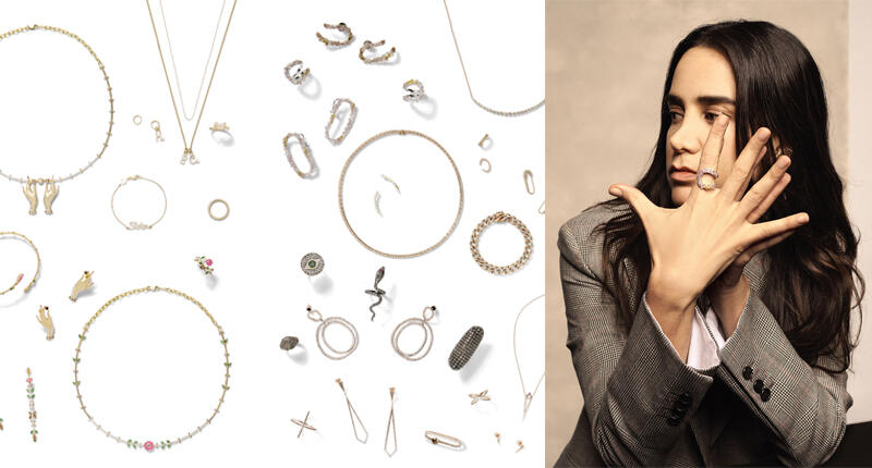 Six designers, including Ana Khouri (pictured), created some of their signature pieces with Australian diamonds from Rio Tinto’s Argyle mine. 20180124_Diamondswithastory-header.jpg