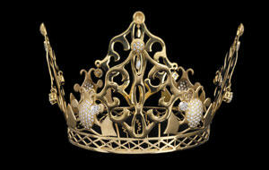 The gold and diamond “East of Paris” tiara, worn by Victoria Beckham on her wedding day, is expected to sell for up to $40,000 at Bonhams’ Dec. 5 Fine Jewellery auction. 111913_tiara-article.jpg