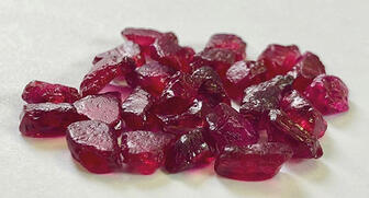 A sampling of the primary ruby mineralization in the amphibolite zone of the ruby mining license in Montepuez just acquired by Fura Gems 20180813_Fura-rubies.jpg