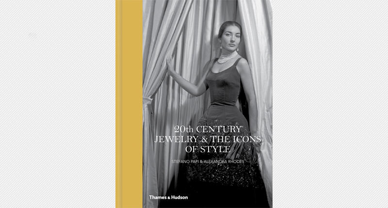 This new coffee-table book about jewelry gives readers a glimpse inside the jewelry boxes of 13 famous women including opera singer Maria Callas, pictured here on the cover. (Courtesy Thames & Hudson) 20160729_20thCenturyJewelry-HEADER.jpg