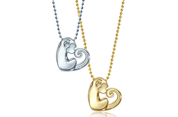 In celebration of Disneynature’s Monkey Kingdom, Alex Woo created the Little Love Monkey pendants, which are made in New York using eco-friendly precious metals from American refineries. Alex Woo Inc. will donate 20 percent of proceeds from sales of this design to benefit Conservation International ($158 in sterling silver, $748 in yellow gold). AlexWoo.com 042215_Woo-slide-1297.jpg