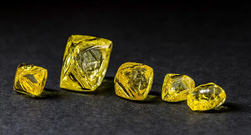 Dominion Diamond is holding viewings of fancy yellow diamonds from Canada’s Northwest Territories this fall in Israel and Belgium, ahead of a sale of the stones being conducted in partnership with I. Hennig Tenders. 20170913_yellow-diamonds.jpg