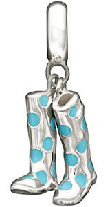 This “Bring Yer Wellies” sterling silver and blue enamel charm, priced at $50, is one of the new pieces that Swarovski’s Chamilia brand is introducing in time for spring. 122414_Chamilia-Article.jpg