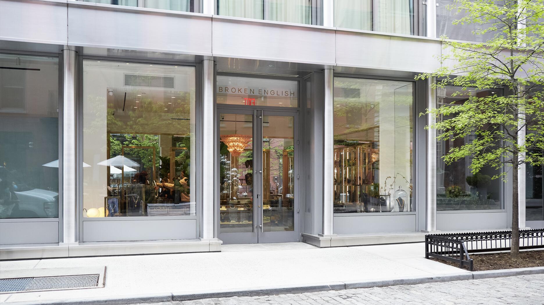 The new Broken English store in Downtown Manhattan 