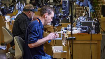 Stuller bench jeweler