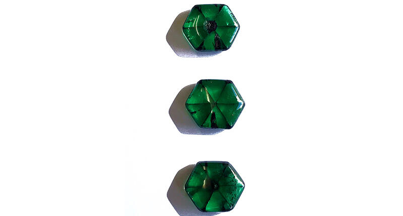 Our story sharing five facts about trapiche gemstones, the colored gems with a wheel-like pattern, was the second most-read story on NationalJeweler.com last week. 20171107_Emeralds.jpg