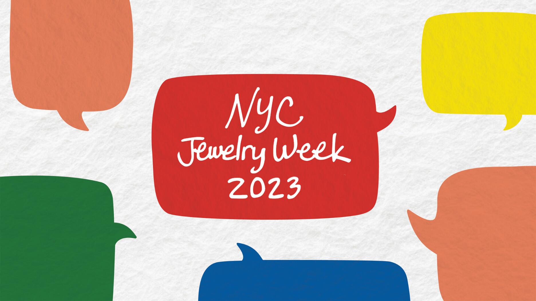 New York City Jewelry Week 2023 logo