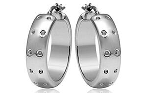 From the new Britannia 958 Heritage Collection, Charles Garnier Paris’ “Queen” hoop earrings with rhodium finish ($135)/ 012214_Charles_Garnier-Article.jpg