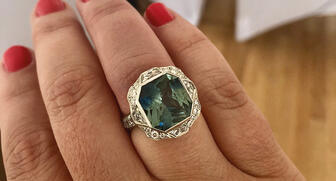 This Lindsay Jane Designs ring featuring a bi-color sapphire tops the list as one of Senior Editor Brecken Branstrator’s favorites from the recent AGTA Spectrum Editors’ Day. 20180813_Spectrum-Header-2.jpg