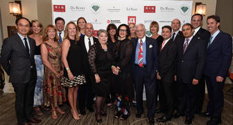 The Diamond Empowerment Fund’s board of directors at the 2018 Diamonds Do Good Awards in Las Vegas 20180615_DEF.jpg