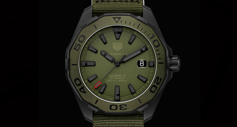 Among the Baselworld 2017 introductions from LVMH-owned watch brand TAG Heuer were new styles in the Aquaracer line--the Aquaracer 300M Khaki (pictured above) and the Aquaracer 300M Camo. LVMH said TAG Heuer’s new watches performed well in the first half of the year. 20170728_LVMH-H1.jpg