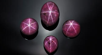 The Mountain Star Ruby Collection, discovered in western North Carolina in 1990, will be sold as one lot in April at Guernsey’s auction house. 20170111_Mountain-Star-Rubies.jpg