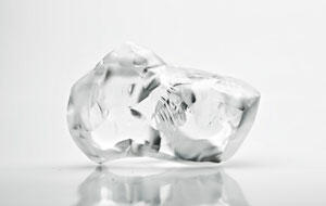 This 162.02-carat rough diamond from a mine in the African kingdom of Lesotho sold for $68,687 per carat at the Gem Diamonds tender held last month. 030514_Gem-article.jpg