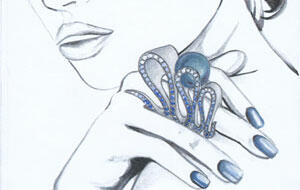 The IPDC President’s Award was given to Mark Schneider of Long Beach, Calif. for his “Wave” ring. The competition’s highest honor, this award goes to a design that unanimously captivated judges as the best of the best. 110513_CPAA-President.jpg