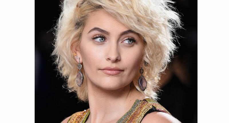 Paris Jackson, daughter of the late pop star Michael Jackson, wore Kimberly McDonald earrings to the Grammys on Sunday. 20170213_Paris-Grammys.jpg