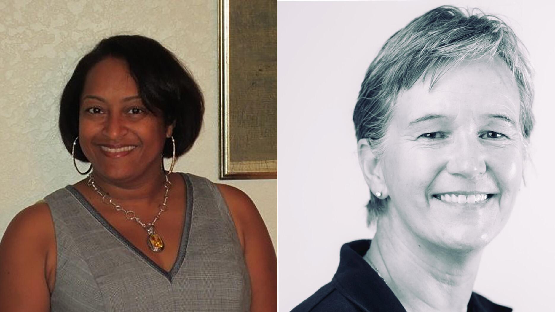 Sherri Burney and Karen Rice