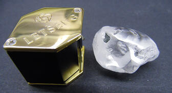 This 138-carat Type IIa diamond uncovered in Lesotho this week marks Gem Diamonds’ 12th diamond find this year weighing more than 100 carats. 20180817_Gem-138.jpg