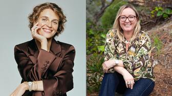 Victoria Gomelsky and Valeriya Guzema