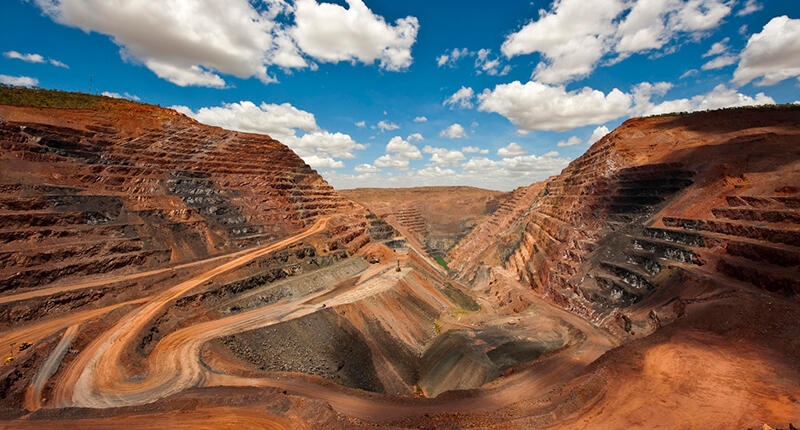The Argyle Mine in Western Australia, known for its pink and red diamonds, is expected to close in 2020. 20190717_Argyle_mine.jpg