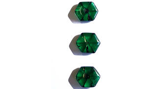 Our story sharing five facts about trapiche gemstones, the colored gems with a wheel-like pattern, was the second most-read story on NationalJeweler.com last week. 20171107_Emeralds.jpg
